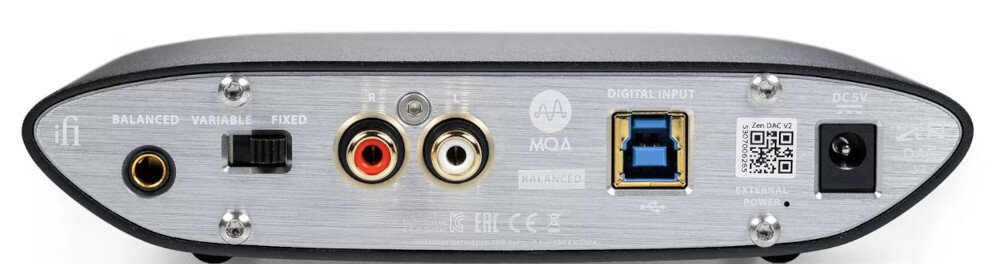 Wzmacniacz słuchawkowy IFI AUDIO Zen DAC V2 - Czystość Dźwięku