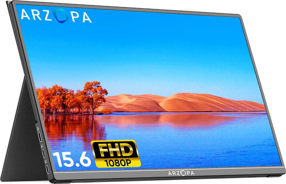 Monitor ARZOPA A1 Gamut ekran przekątna rozdzielczość matryca widoczność HDR