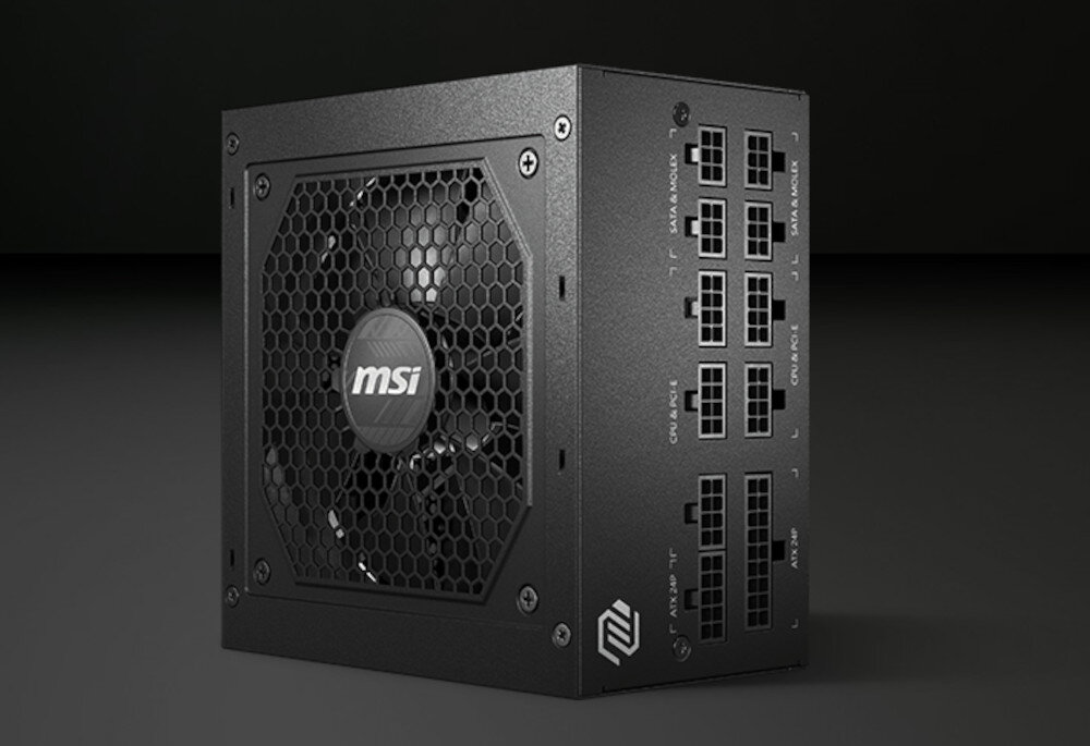 Zasilacz MSI MAG A650GL 650W 80 Plus Gold kable modularność