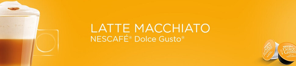 Kapsulki NESCAFE Dolce Gusto Latte Macchiato kawa zapach smak aromat