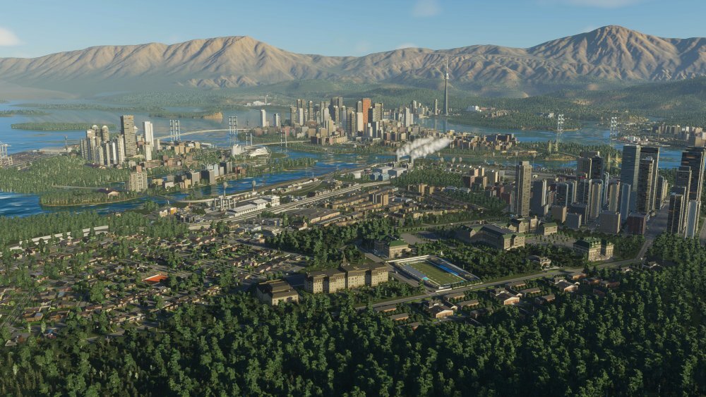 Cities: Skylines II budwla miasto fundamenty gospodarka dynamika przemysł komunikacja symulacja zmiany realizm szczegółowość możliwości