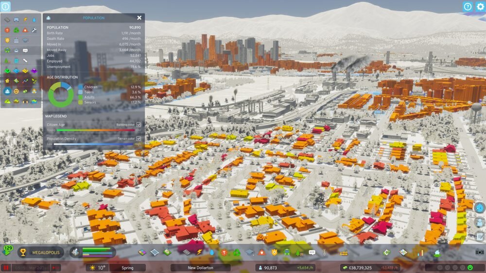 Cities: Skylines II budwla miasto fundamenty gospodarka dynamika przemysł komunikacja symulacja zmiany realizm szczegółowość możliwości