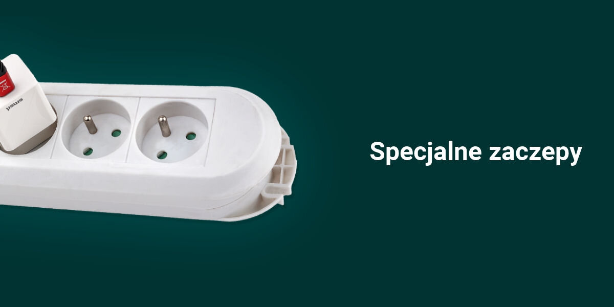 Listwa HAMA Comfort 3GN 1.5 m Biały
wygodne mocowanie, wbudowane zaczepy, zielone tło, produkt, biały napis Specjalne zaczepy