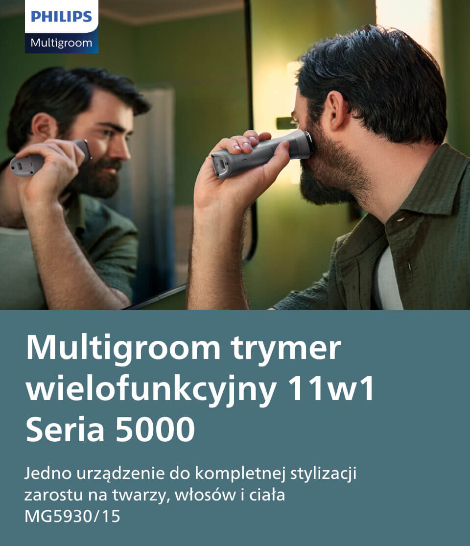 Multigroom Philips MG5930/15 dostępny w sklepach Media Expert Multigroom Philips MG5930/15 dostępny w sklepach Media Expert