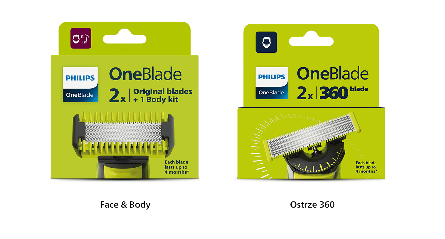 Wypróbuj inne produkty z serii OneBlade Wypróbuj inne produkty z serii OneBlade