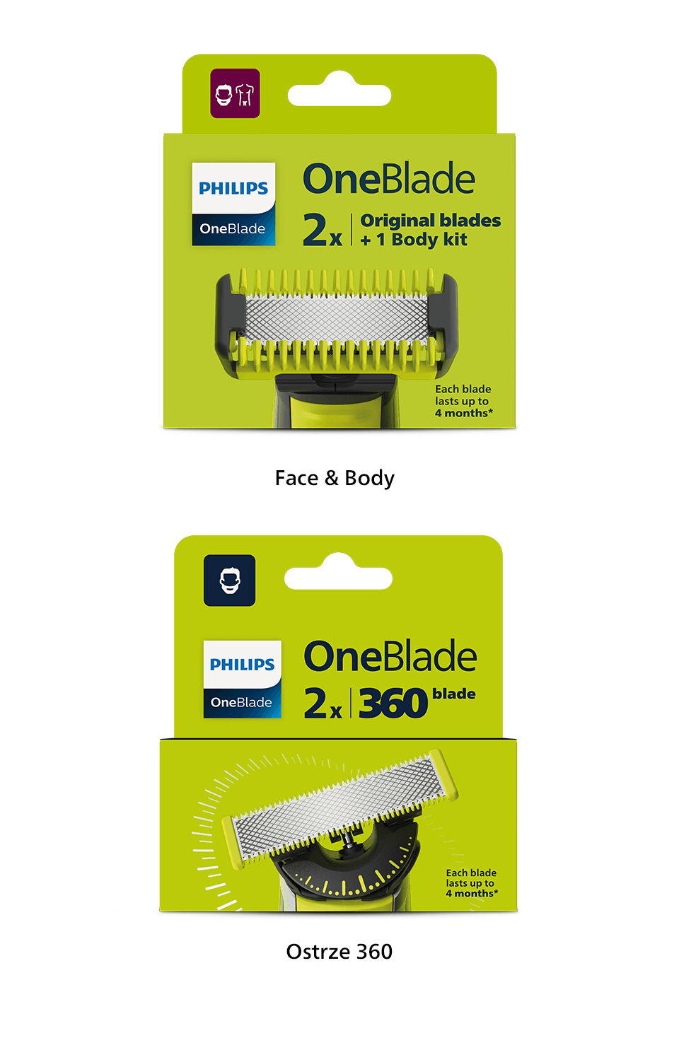 Wypróbuj inne produkty z serii OneBlade Wypróbuj inne produkty z serii OneBlade