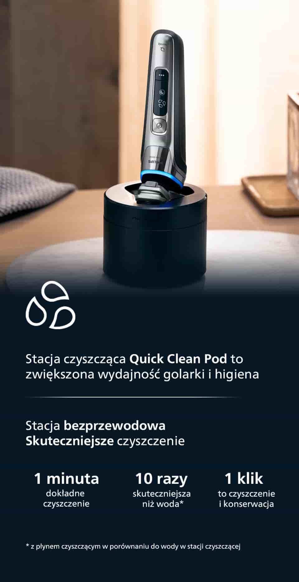 Stacja czyszcząca Quick Clean Pod Stacja czyszcząca Quick Clean Pod