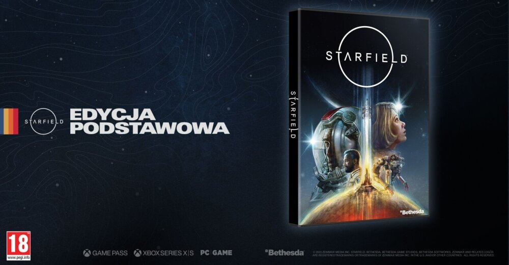 Starfield Gra  TWÓRCY LUDZKOŚĆ PLANETY CYWILIZACJA HISTORIA PRZESTRZEŃ KOSMICZNA STERY STATEK BUDUJ GROMADŹ ODKRYWAJ CEL PAL