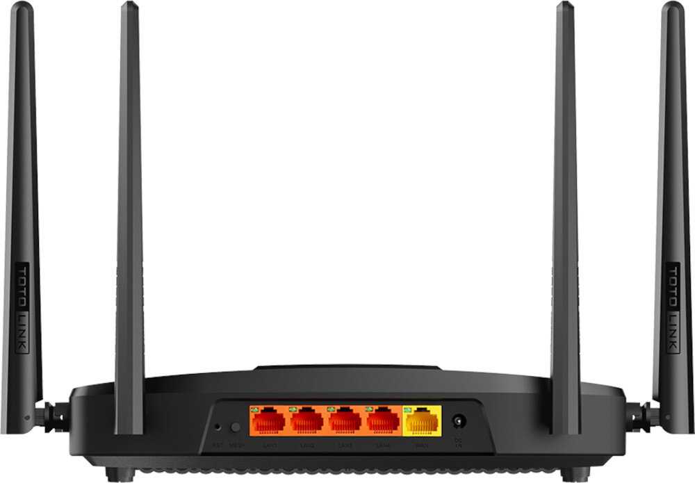 Router TOTOLINK X6000R porty podłączenie Ethernet