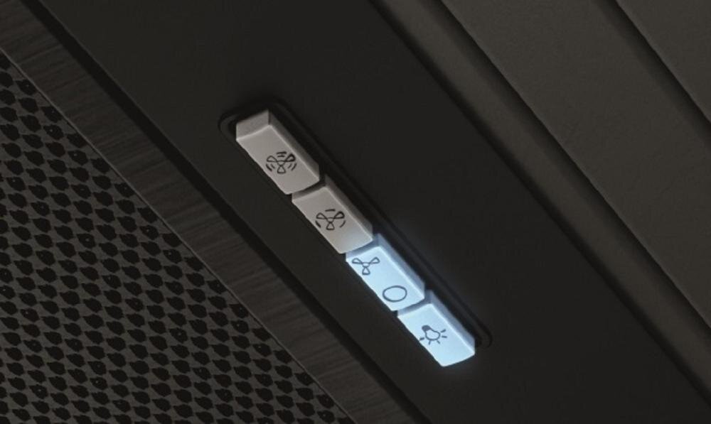 ELICA Fold BL Mat A 52 okap stal nierdzewna filtr long life filter wydajność trwałość regeneracja skuteczne oczyszczanie środowisko