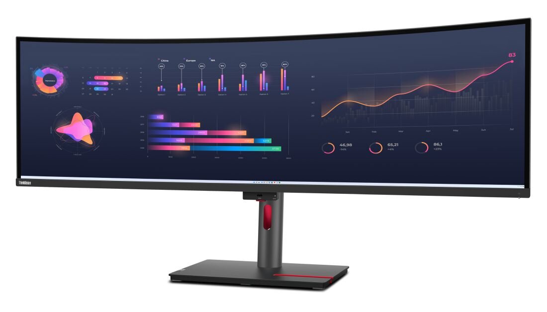 Monitor LENOVO ThinkVision P49w-30 - DCI-P3 98%