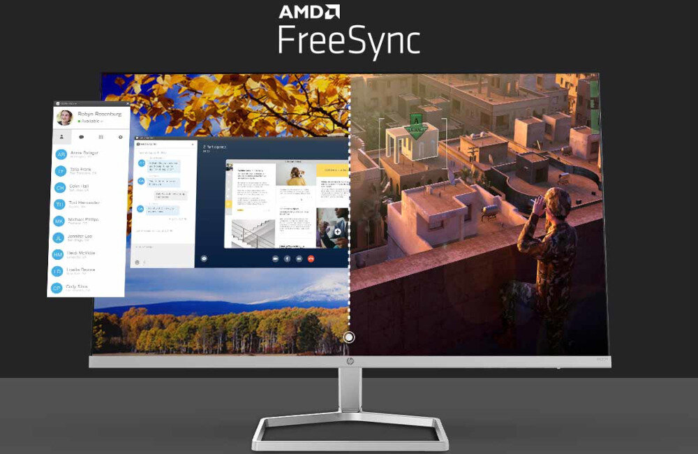 Monitor HP M27FD 27 1920x1080px IPS CZAS REAKCJI AMD FREE SYNC ODŚWIEŻANIE