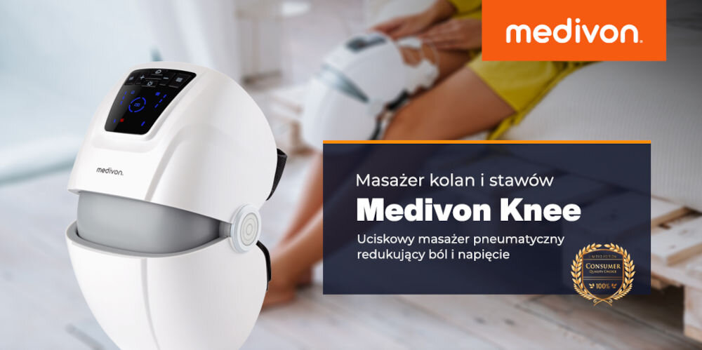 Masażer do kolan MEDIVON Knee Pro kompleksowa opieka