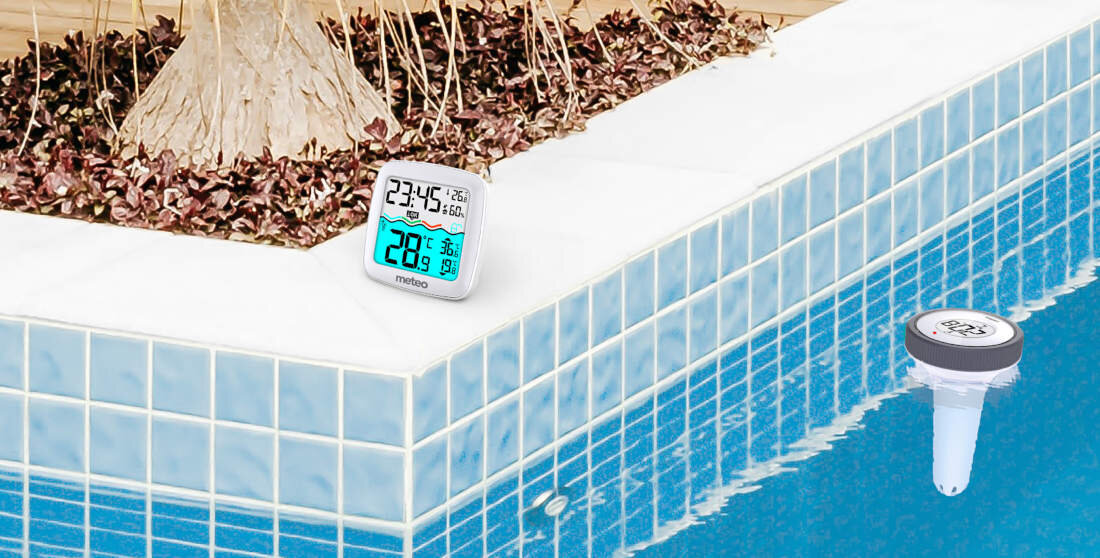 Termometr do basenu METEO TB2 Pomiar temperatury wody zakres kontrola