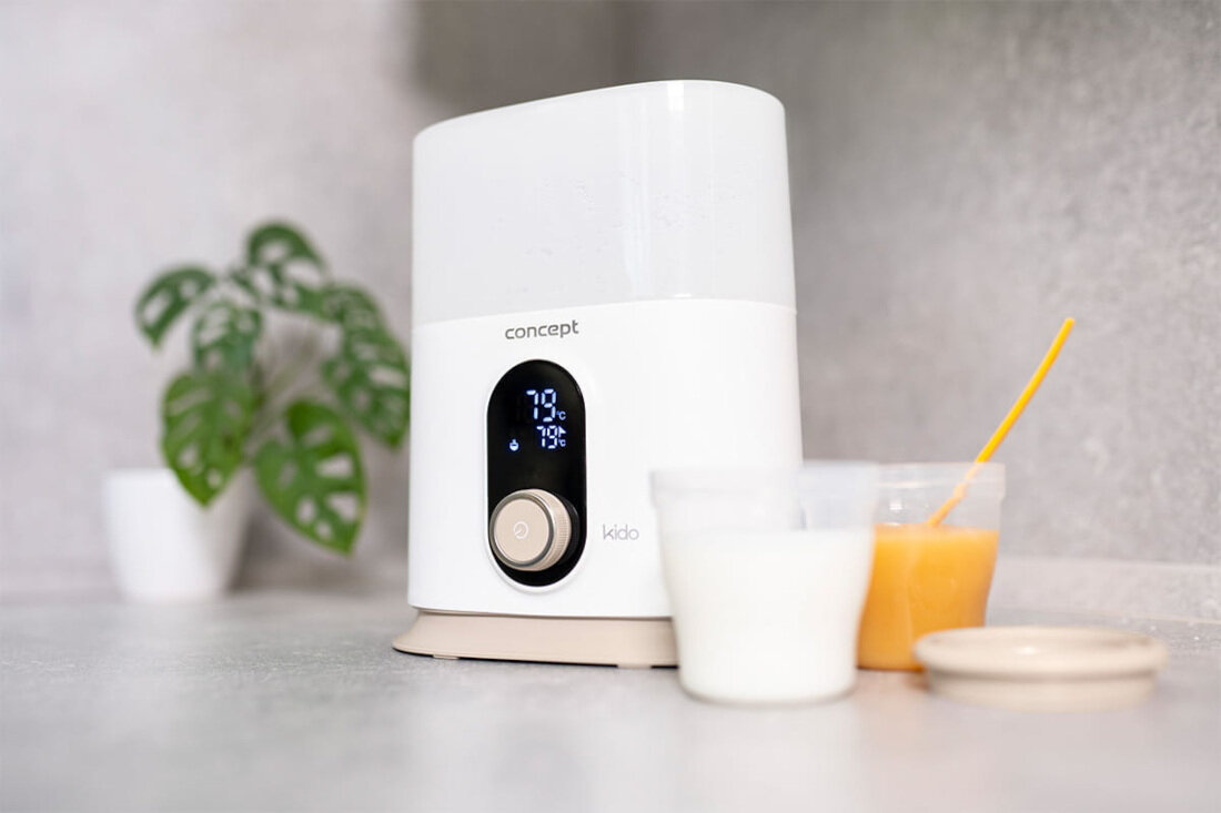 Podgrzewacz do butelek CONCEPT Kido OL4010 Double delikatne bezpieczne rozmrazanie
