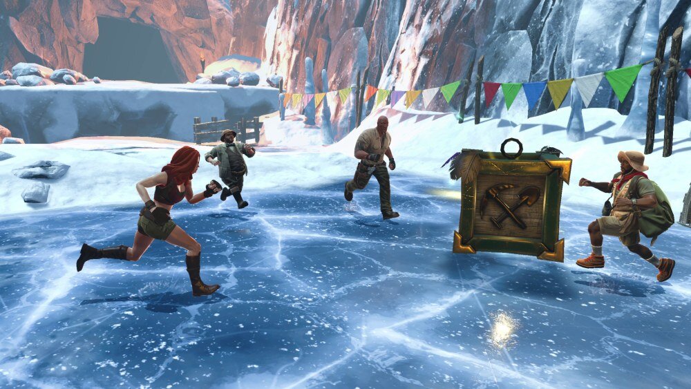 Jumanji: Dzikie Przygody Gra NINTENDO SWITCH NIEBEZPIECZNY ŚWIAT PRZYGODA KLEJNOT POWRÓT DOM TERENY BOHATEROWIE CECHY GRY