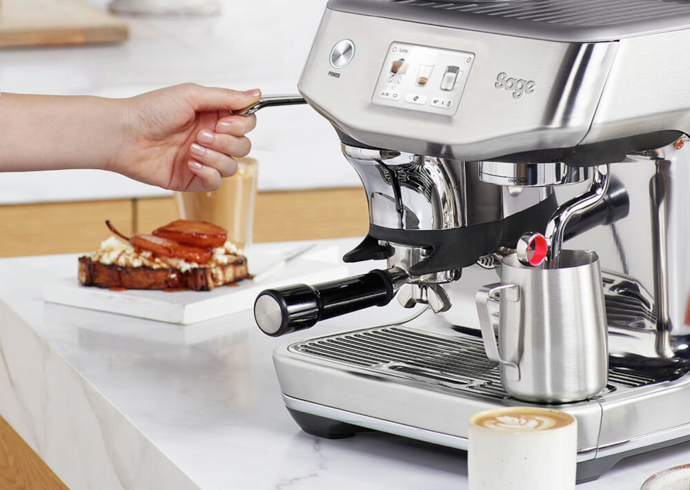 Ekspres SAGE Barista Touch Impress SES881BSS4FEU1 Srebrny kawa smak aromat