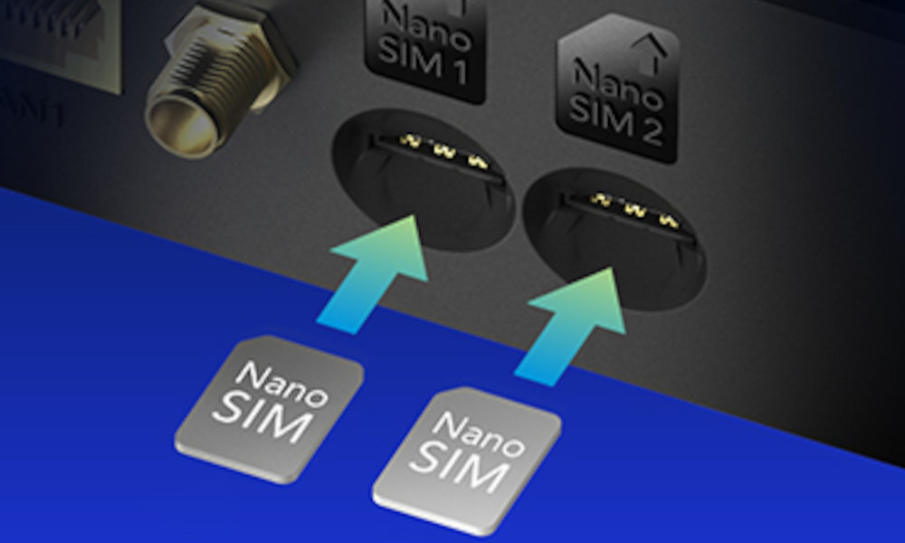 Router CUDY LT700 wybór nanoSIM redundancja podwójne