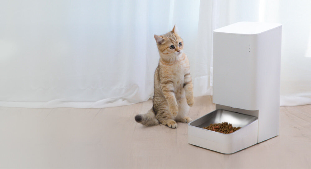Dozownik karmy XIAOMI Smart Pet Food Feeder XWPF01-MG Bezpieczeństwo wysoka jakość wykonanie stal nierdzewna 304 czyszczenie