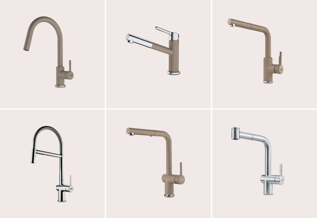 Zlewozmywak jednokomorowy z ociekaczem FRANKE Urban UBG 611-78 GSC 114.0687.271 Cappuccino dopasowanie potrzeby kolorystyka styl