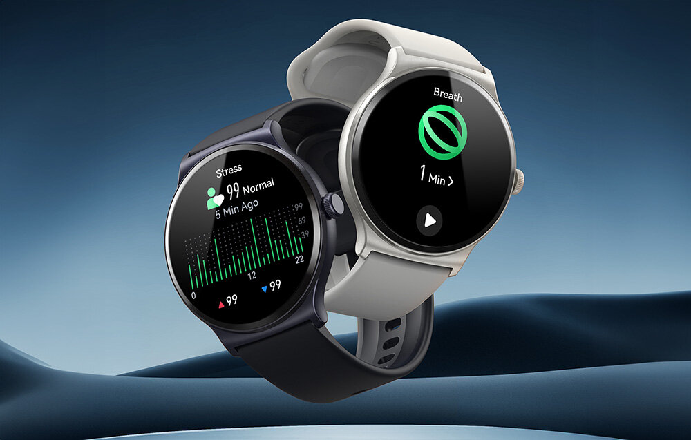 Smartwatch HAYLOU Solar Lite ekran bateria czujniki zdrowie sport pasek ładowanie pojemność rozdzielczość łączność sterowanie krew puls rozmowy smartfon aplikacja