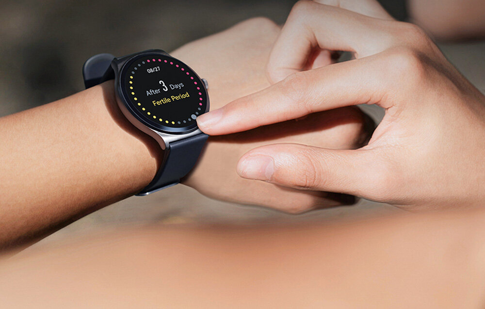 Smartwatch HAYLOU Solar Lite sterowanie wyswietlanie dogodnosci