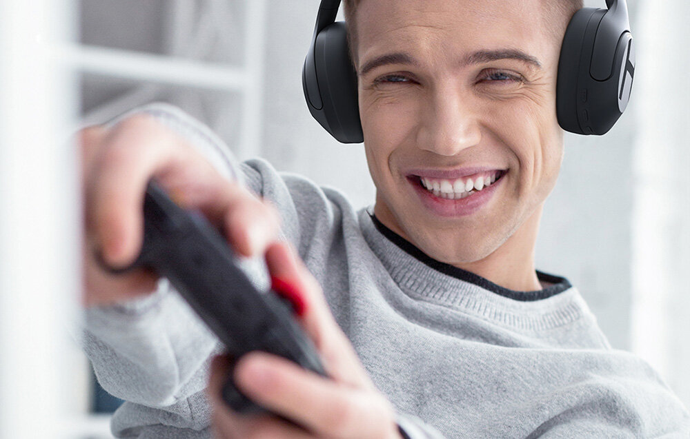 Słuchawki nauszne HAYLOU S35 ANC bluetooth tryby czas praca transmisja