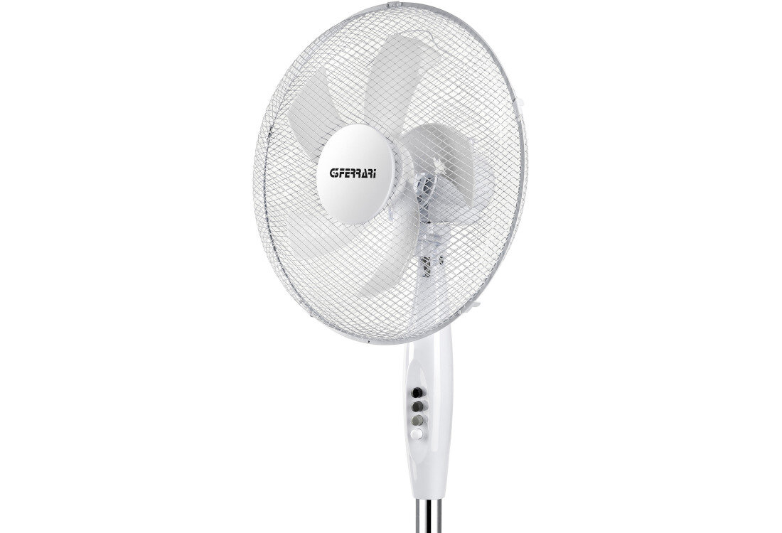 Wentylator G3FERRARI G50045 Biały Bezpieczeństwo użytkowania Ochronna kratka zabezpieczenie Solidna konstrukcja i stabilna podstawa