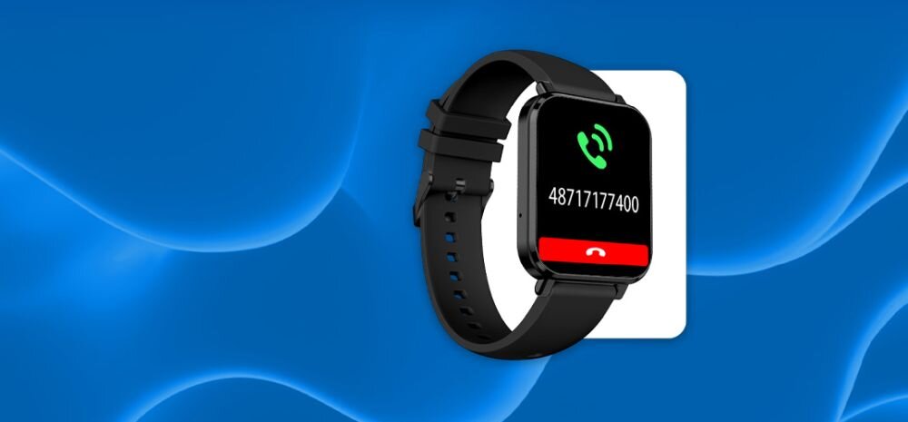Smartwatch MYPHONE Watch LS ekran bateria czujniki zdrowie sport pasek ładowanie pojemność rozdzielczość łączność sterowanie krew puls rozmowy smartfon aplikacja