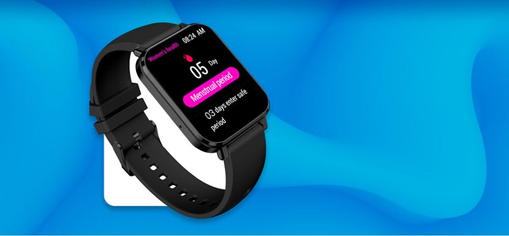 Smartwatch MYPHONE Watch LS ekran bateria czujniki zdrowie sport pasek ładowanie pojemność rozdzielczość łączność sterowanie krew puls rozmowy smartfon aplikacja