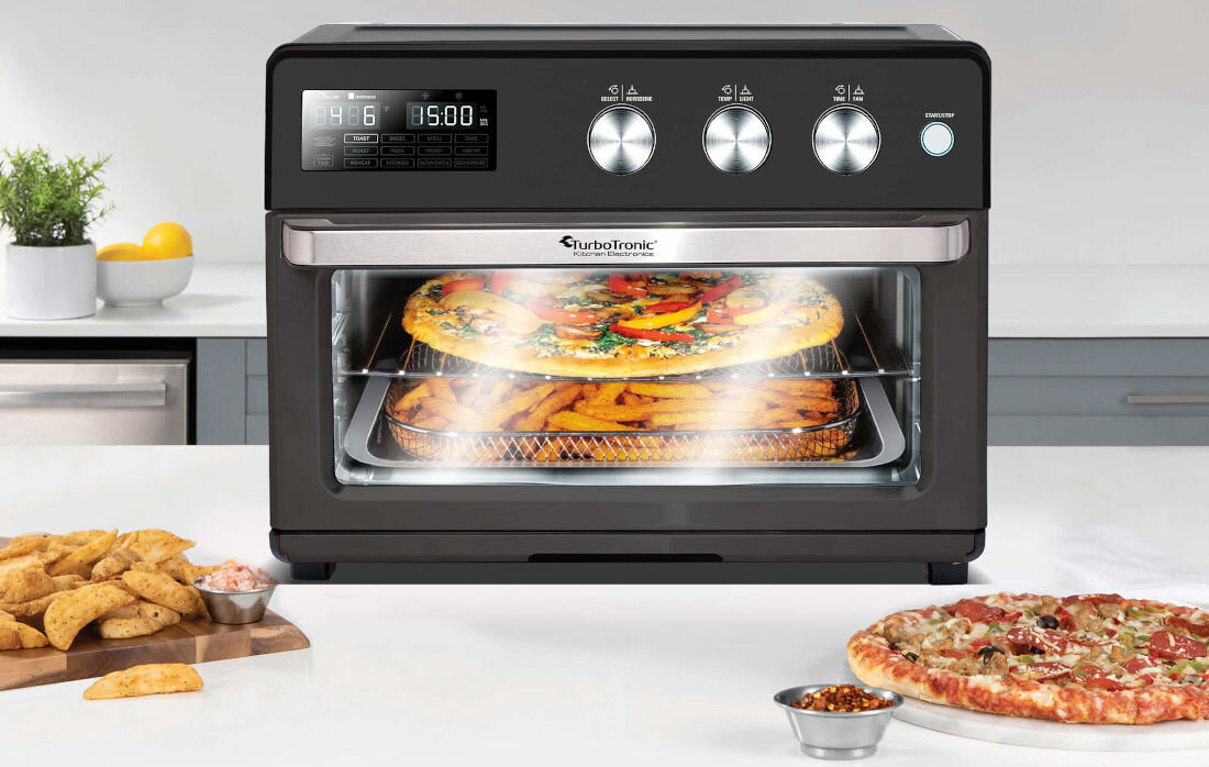 Piekarnik TURBOTRONIC TT-AF32DRD Technologia Rapid Air 360°