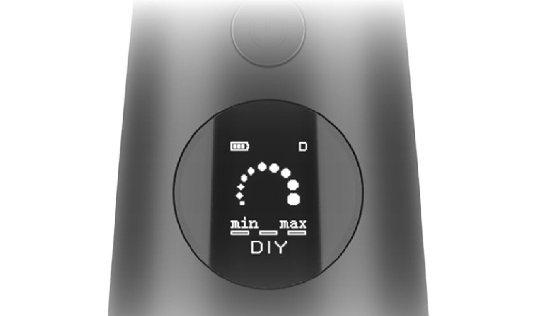 Irygator TRUELIFE AquaFloss Compact C300 Czarny Urządzenie dopasowane do Ciebie Pięć trybów czyszczenia funkcja DIY dopasowanie potrzeby zakres ciśnienia delikatny lub intensywny strumień
