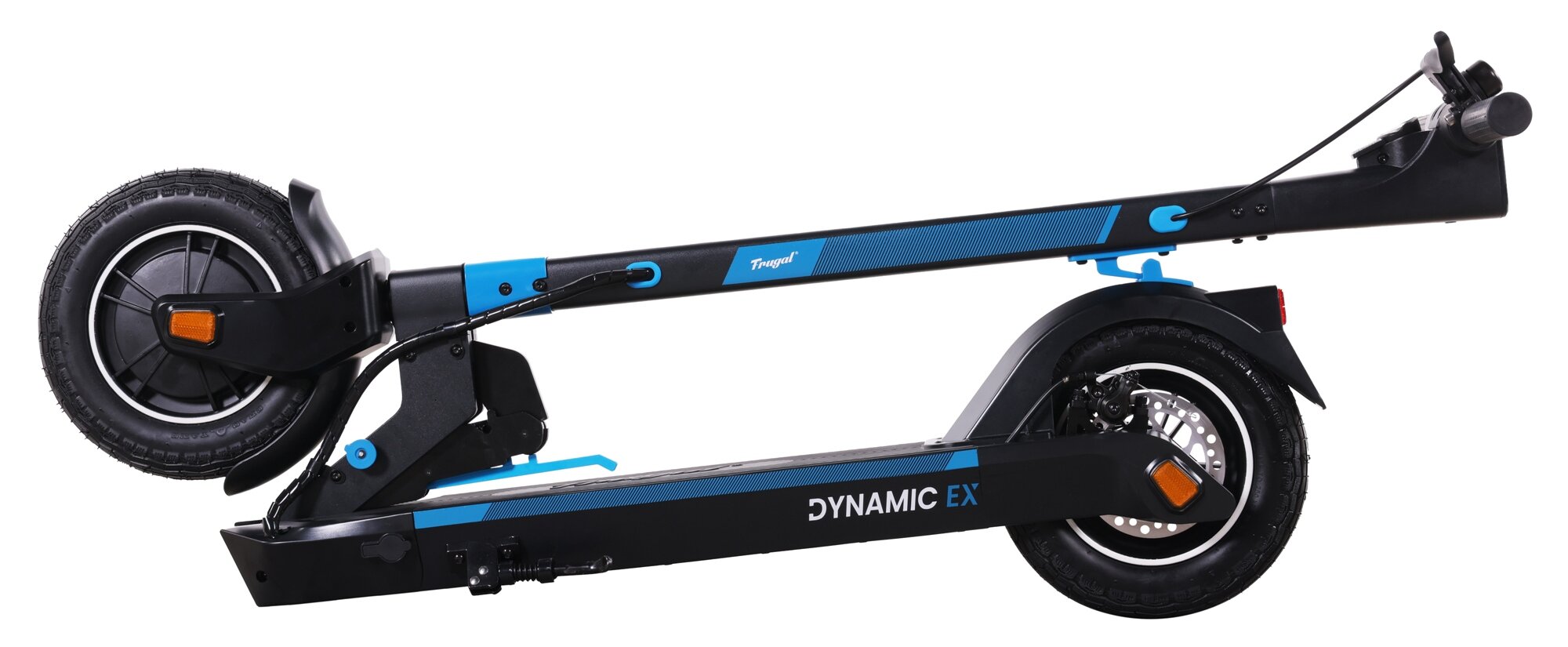 Hulajnoga elektryczna FRUGAL Dynamic EX Czarny składana konstrukcja łatwy transport