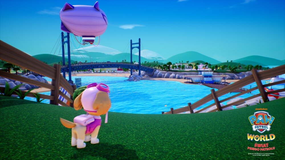 Świat Psiego Patrolu Gra dzieci psy zabawa trójwymiarowa przygoda sterowanie