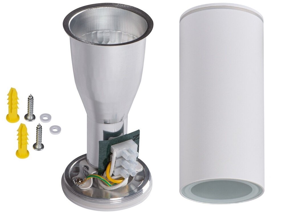 Lampa sufitowa punktowa KANLUX Aqilo DSO-W Biały zestaw akcesoria montazowe odblysnik dokumentacja