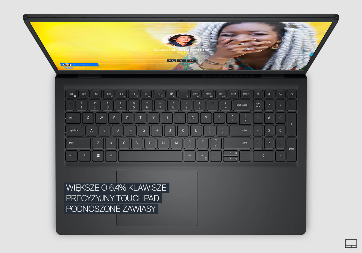 Laptop DELL Inspiron 15 3511 - PRECYZYJNY TOUCHPAD  