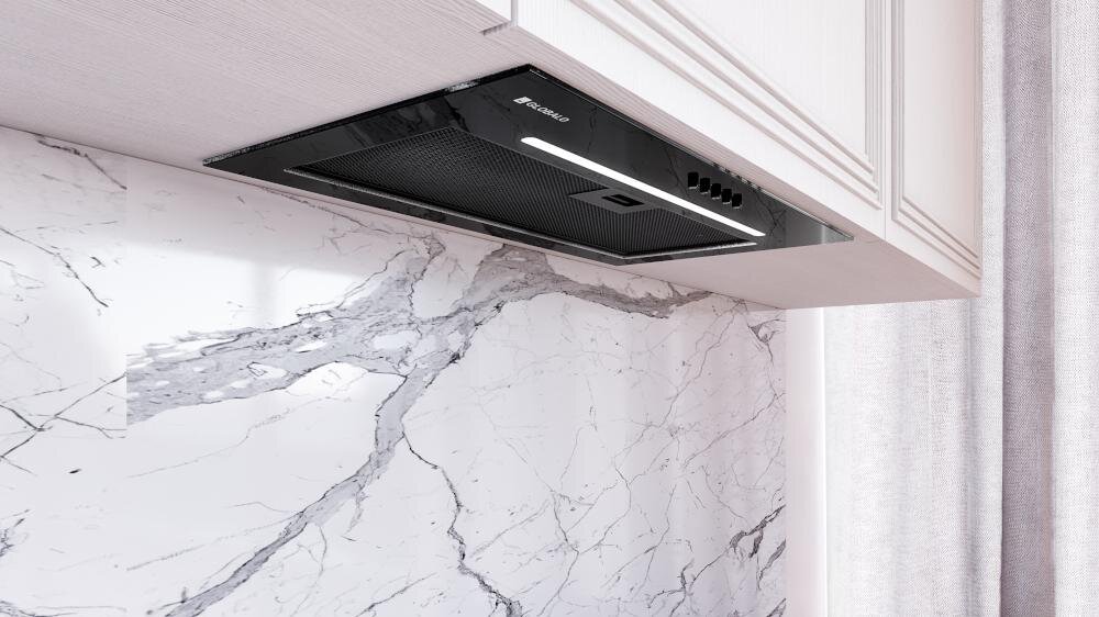 GLOBALO Latapio 60.1 tradycyjne wzornictwo konstrukcja okap szerokość turbina wydajność cicha praca