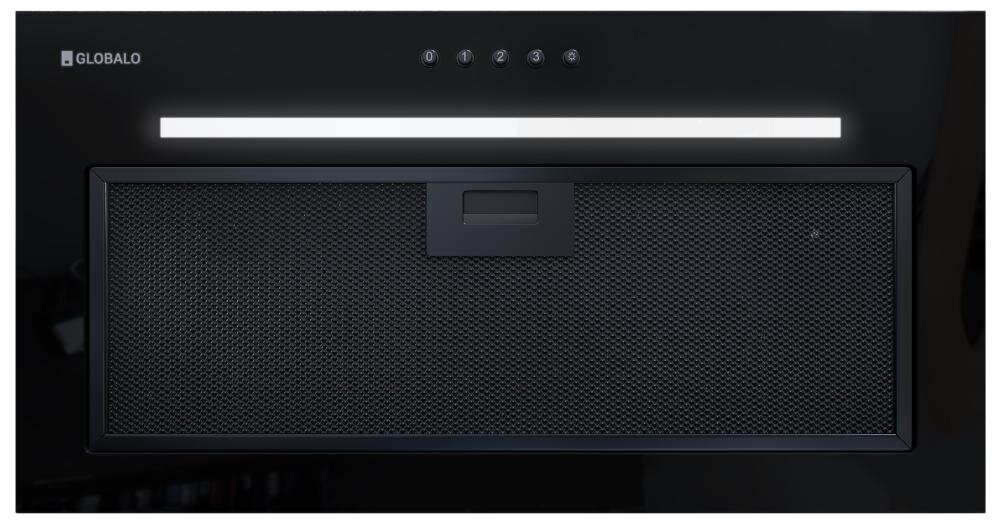 GLOBALO Latapio 60.1 okap wyciąg pochłaniacz filtry szczelinowe pochłanianie skokowa regulacja prędkość rury