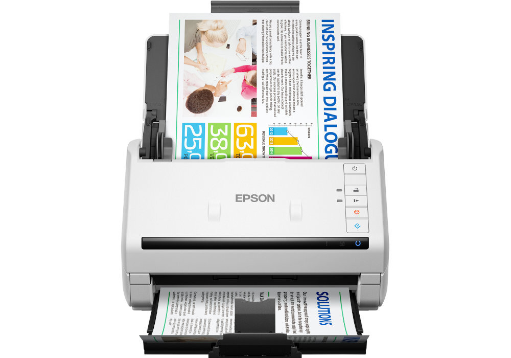 Skaner EPSON WorkForce DS-530II pomoc efektywność współpraca skany obrazy wyposażenie