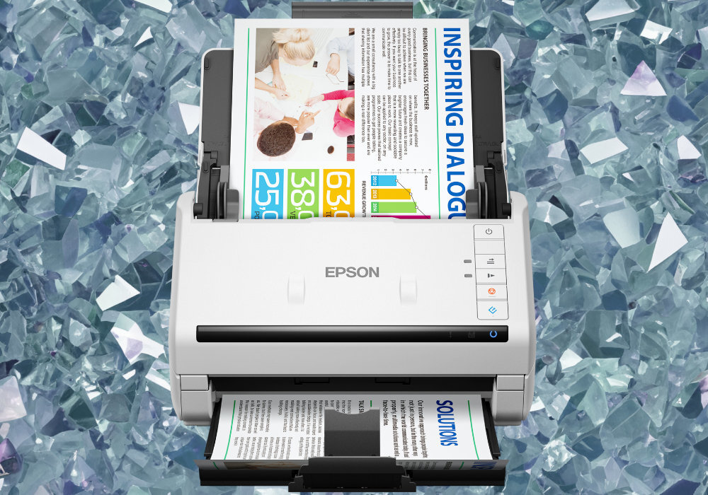 Skaner EPSON WorkForce DS-530II pomoc efektywność współpraca skany obrazy wyposażenie