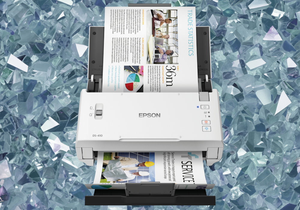 Skaner EPSON WorkForce DS-410 pomoc efektywność współpraca skany obrazy wyposażenie