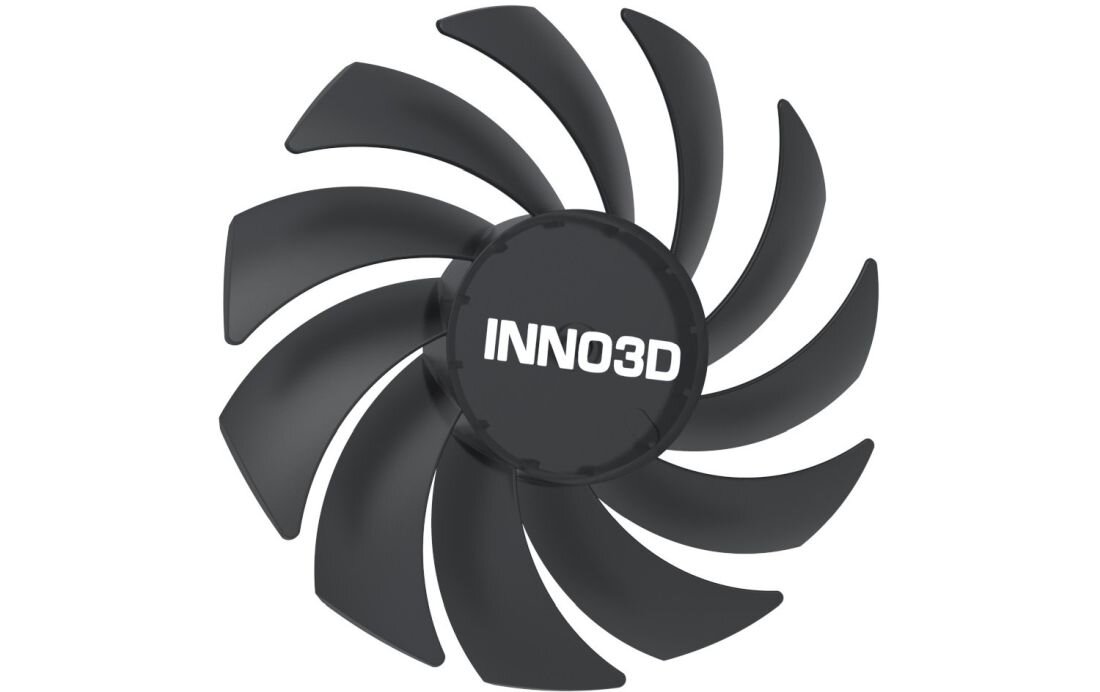 Karta graficzna INNO3D GeForce RTX 4060 Compact 8GB DLSS 3 - Design wentylatora 