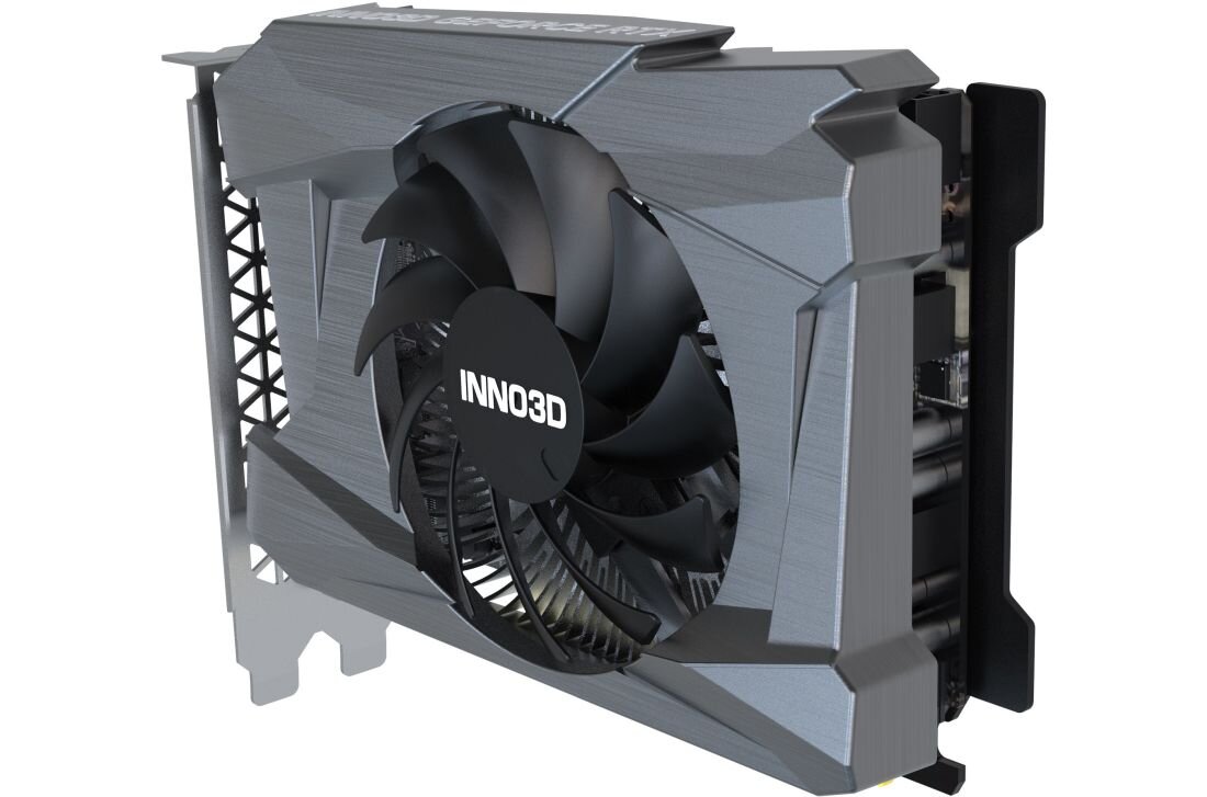 Karta graficzna INNO3D GeForce RTX 4060 Compact 8GB DLSS 3 - 3072 rdzeni CUDA 2460 MHz w trybie Boost 1830 MHz w trybie bazowym