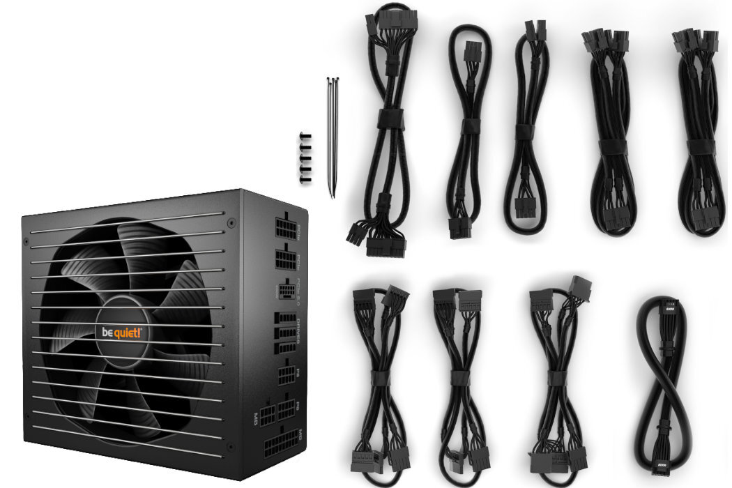 Zasilacz BE QUIET! Straight Power 12 850W 80 Plus Platinum moc praca cisza wyposażenie certyfikat wydajność