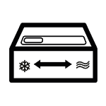 Ikona informująca, że w chłodziarko-zamrażarce Samsung RB34C775CB1 jest szuflada Optimal Fresh+ Ikona informująca, że w chłodziarko-zamrażarce Samsung RB34C775CB1 jest szuflada Optimal Fresh+