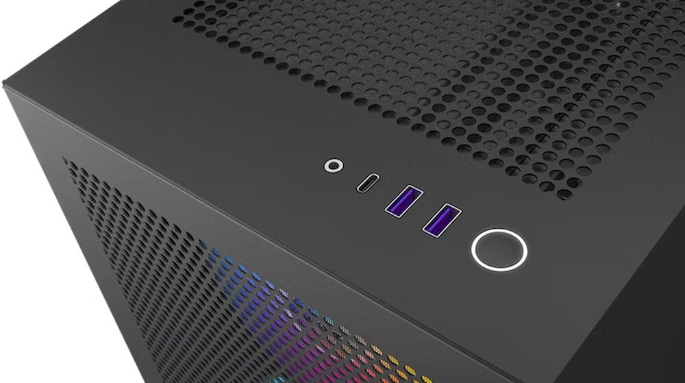 Obudowa NZXT H7 Flow RGB Złącza  