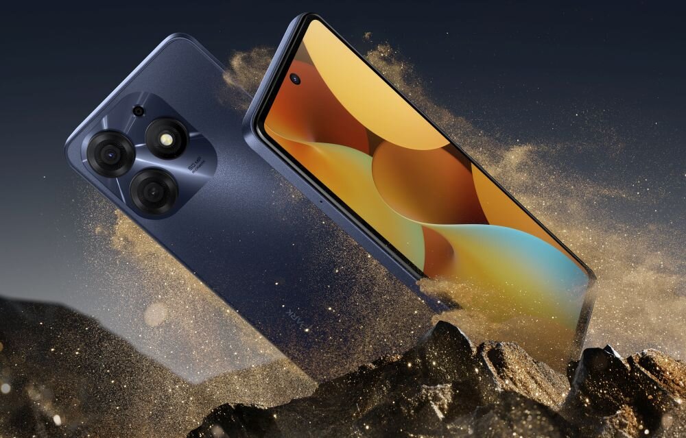 Smartfon TECNO Spark 10 Pro ekran bateria aparat procesor ram pamięć pojemność rozdzielczość zdjęcia filmy opis dane cechy blokady system łączność wifi bluetooth obudowa szkło odporność porty muzyka transfer sieć przekątna matryca waga czujniki oled amoled ips