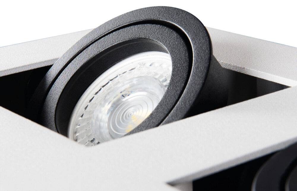 Lampa sufitowa punktowa KANLUX Stobi DLP 250-W Biały solidna konstrukcja wysoka jakosc wykonania z trwalego stopu aluminium subtelna forma