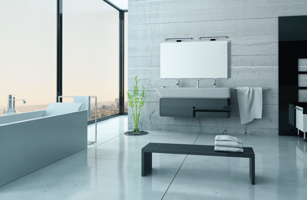 Kinkiet KANLUX Asten IP44 8W-NW-B Czarny wysoka ochrona przed wilgocia i pylem IP44