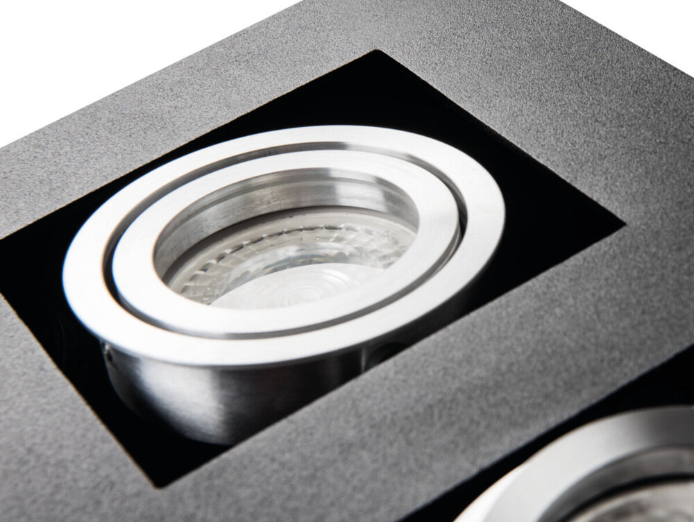 Lampa sufitowa punktowa KANLUX Stobi DLP 250-B Czarny solidna konstrukcja wysoka jakosc wykonania z trwalego stopu aluminium subtelna forma